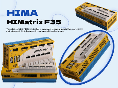 مروری بر کنترلر مرتبط با ایمنی HIMA HIMatrix F35