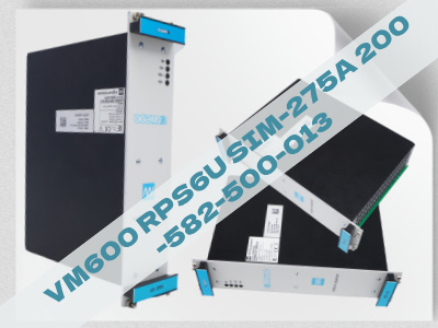 ماژول منبع تغذیه VIBRO METER VM600 RPS6U SIM-275A 200-582-500-013