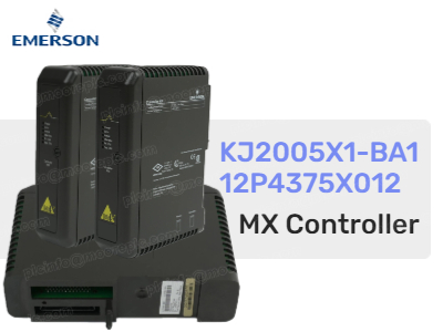 Emerson KJ2005X1-BA1 (12P4375X012): کنترلر MX با کارایی بالا برای سیستم‌های DeltaV